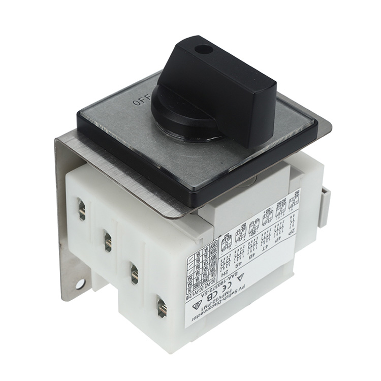 4 ዋልታ ፓነል የተፈናጠጠ DC Isolator ቀይር